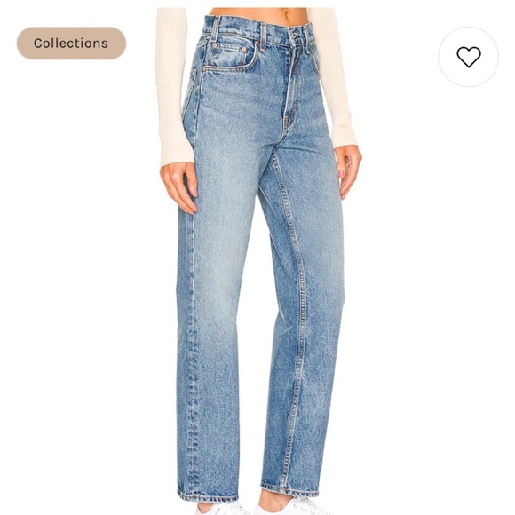 New revolve x grlfrnd the sophia high rise tomboy in bedford US 27 - Picture 1 of 11